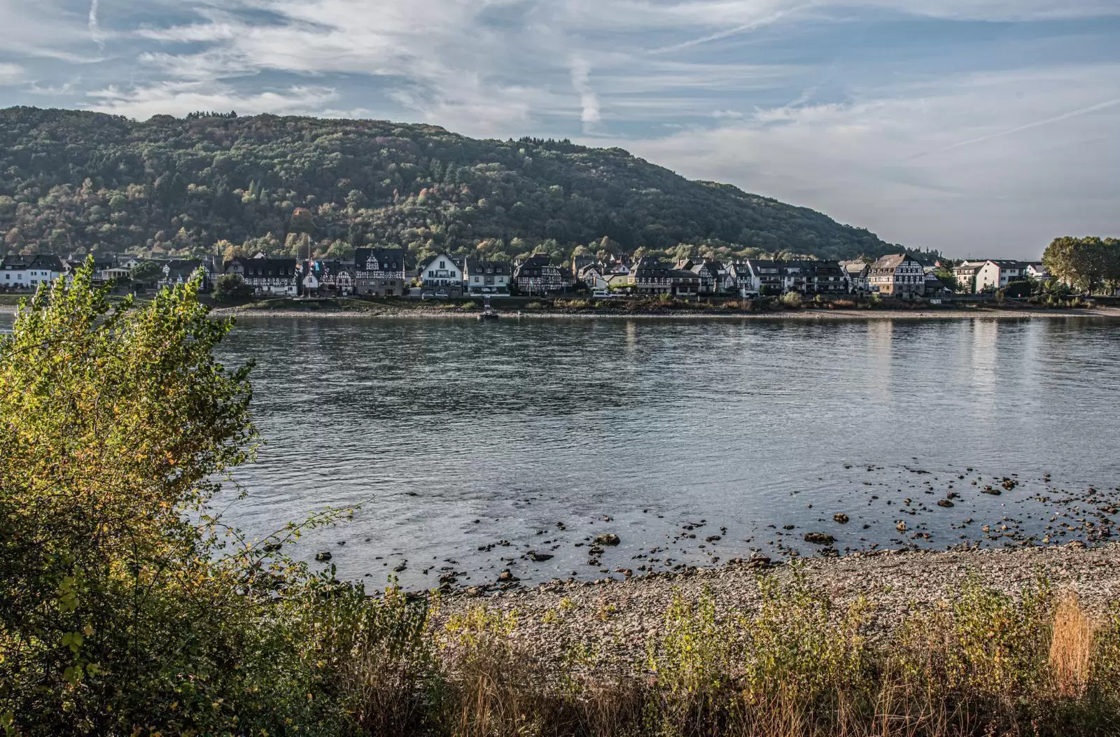 Braubach Rhine bank